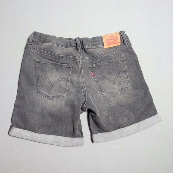 Levi's jean shorts women's size 16 grey classic - Picture 3 of 11